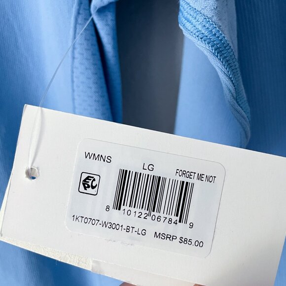 Halfdays Johnson Top in Forget Me Not Blue Size L NWT* - Picture 5 of 14